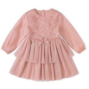 Robe habillée à volants - fille -robes et ensembles pour filles, bébés et garcons - MALOBY