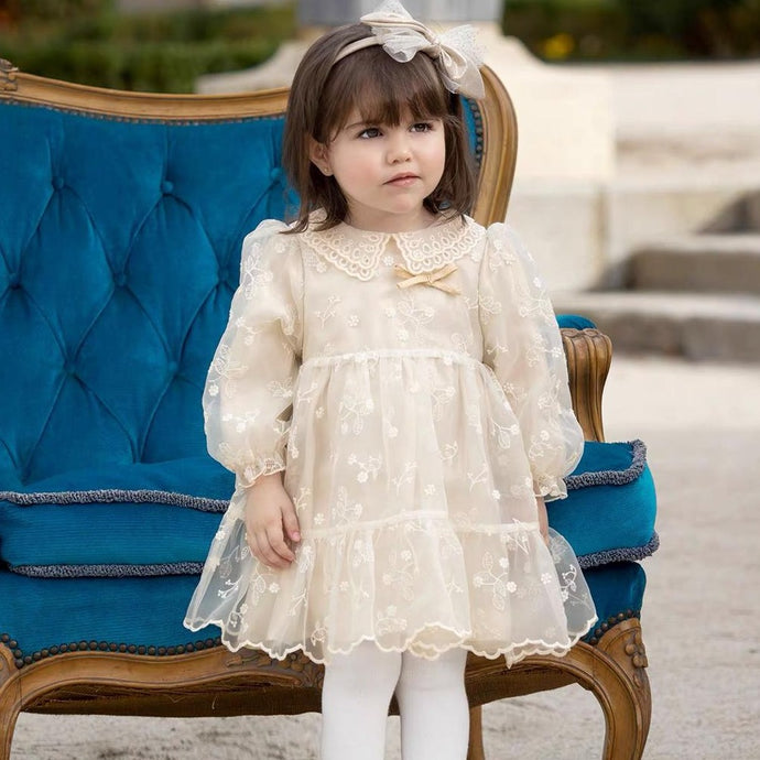 Ensemble Robe et bandeau pour ceremonie-Fille -robes et ensembles pour filles, bébés et garcons - MALOBY